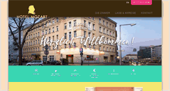 Desktop Screenshot of hotelmozart-vienna.at